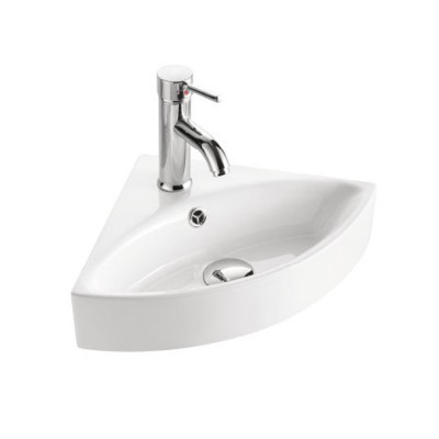 HY3097 corner wall hung mini  size  small hand wash basin